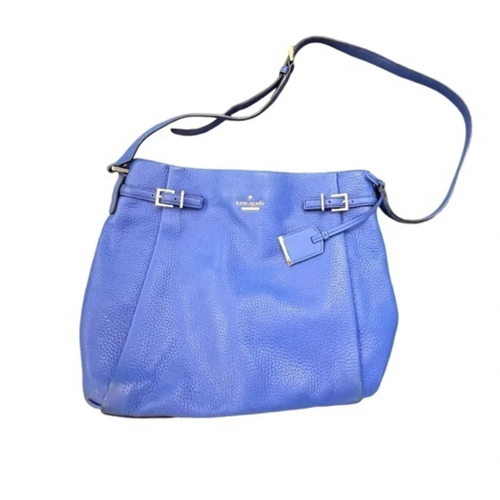 🎉SALE🎉 Kate Spade Holden Street Brandy‎ Blue Pebbled Leather Crossbody Bag